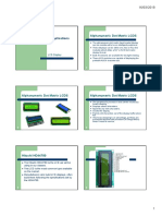Microcontroller Applications: Alphanumeric Dot Matrix LCDS