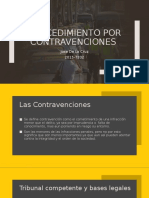 Procedimiento contravencional