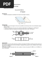 Torsion Simple en Résistance des Matériaux | PDF | Contrainte de ...
