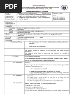 Detailed Lesson Plan (DLP) Format: Instructional Planning