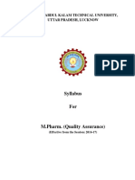 Quality Assurance (Effective From The Session - 2016-17) PDF
