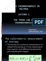 EBT 239 L1 The 3rd Law of Thermo - 2019 PDF