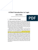 Logic Introduction PDF