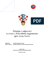 Pitanja I Odgovori 2019 - 2020 PDF