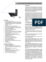 PID500 Full Featured Pid Temperature Controller: Description