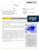 Case Study: Distribution Network Design