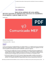17-03-2020 Comunicado MEF - DGCP