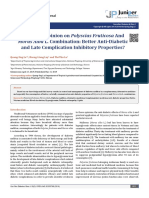 A Science Opinion On Polyscias Fruticosa and and Late Complication Inhibitory Properties?