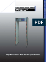 WHITMAN 6-ZONE WALK-THRU WITH LED