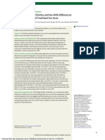 Association of Race/Ethnicity and Sex With Differences in Health Care Use and Treatment For Acne