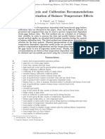 Regression Analysis and Calibration Recommendations For The Characterization of Balance Temperature Effects