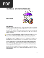 Chapter 1: Basics of Insurance: Let's Begin