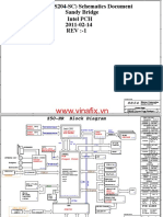 WWW - Vinafix.vn: Z50-HR (S204-SC) Schematics Document Sandy Bridge