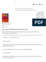 Journal of Molecular Structure - Elsevier - 1.0.8