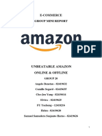 E-Commerce Mini Report - Unbeatable Amazon Online & Offline