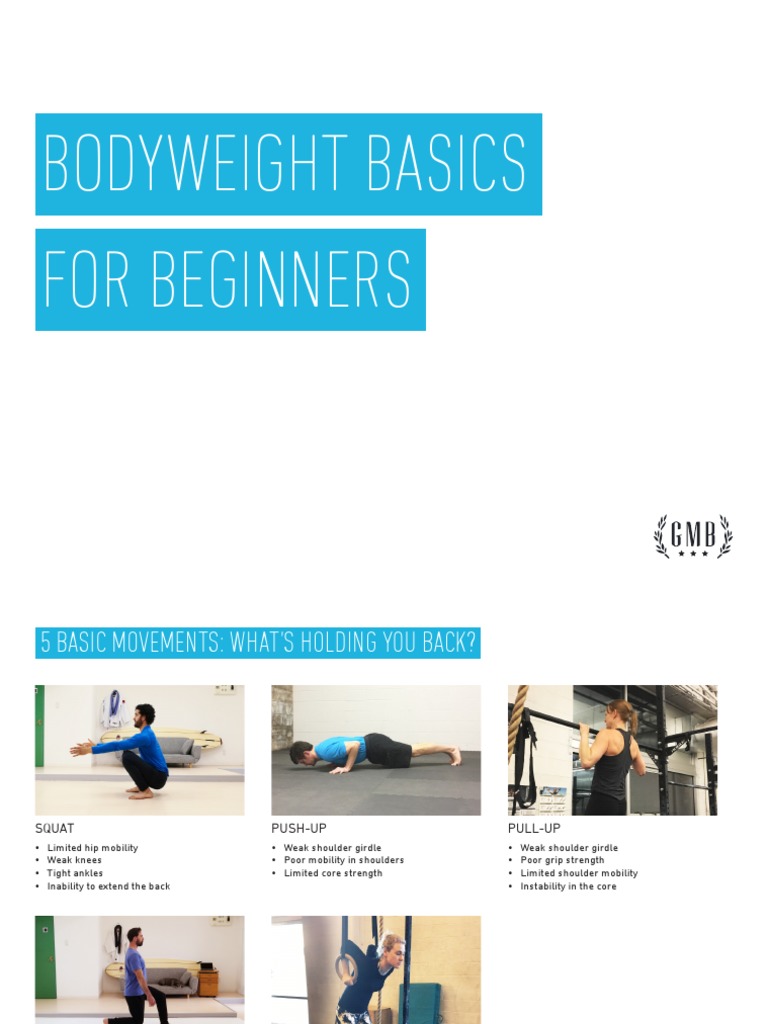 Bodyweight Basics For Beginners | PDF