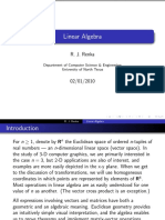 Linear Algebra Basics PDF