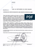 Circular 02415 Continuidad Del Servicio Bancario PDF