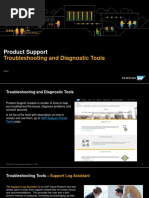 Product Support: Troubleshooting and Diagnostic Tools