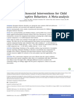 Epstein, et al. (2015). Psychosocial interventions for child disruptive behaviors a meta-analysis.