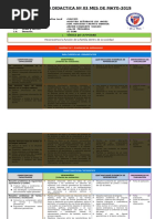 Unidad Didactica #03 Mes de Mayo