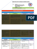 Unidad Didactica #03 Mes de Mayo