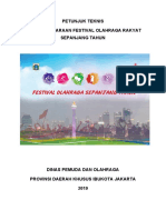 Juknis Festival Olahraga Dki Jakarta 2019 Rapat 4 Januari