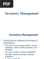 Inventory Management