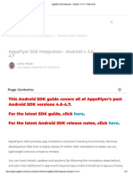 AppsFlyer SDK Integration - Android V.4.6.0