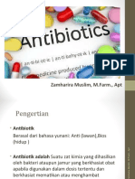 Pengertian dan Klasifikasi Antibiotik