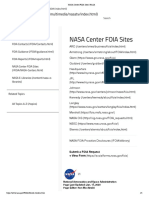 NASA Center FOIA Sites - NASA