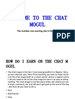 Welcome To The Chat Mogul: The Number One Earning Site in Nigeria