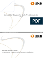 Control Cardiovascular de La Presión Arterial