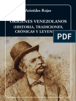 ORÍGENES VENEZOLANOS (HISTORIA, TRADICIONES,CRÓNICAS Y LEYENDAS)