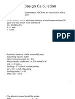 Sample Design Calculation