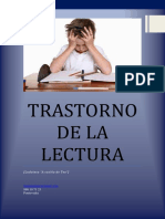 Curso Trastorno de La Lectura