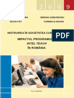 Studiul Intel - Teach - Impact - 2009 PDF