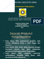 Proses Pembuatan Polypropylena