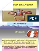 Insuficiencia Renal Cronica: Dra. Kenia García