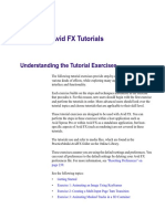 Avid FX Tutorials: Understanding The Tutorial Exercises