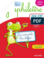 GS CP: Cahier D'écriture