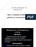 Boli Ereditare