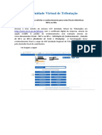 Instruções para Solicitar Credenciamento NFe Ou NFCe