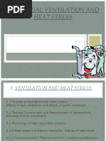 Industrial Ventilation and Heat Stress