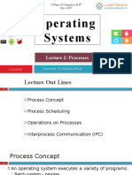 Operating Systems: Lecture 2: Processes