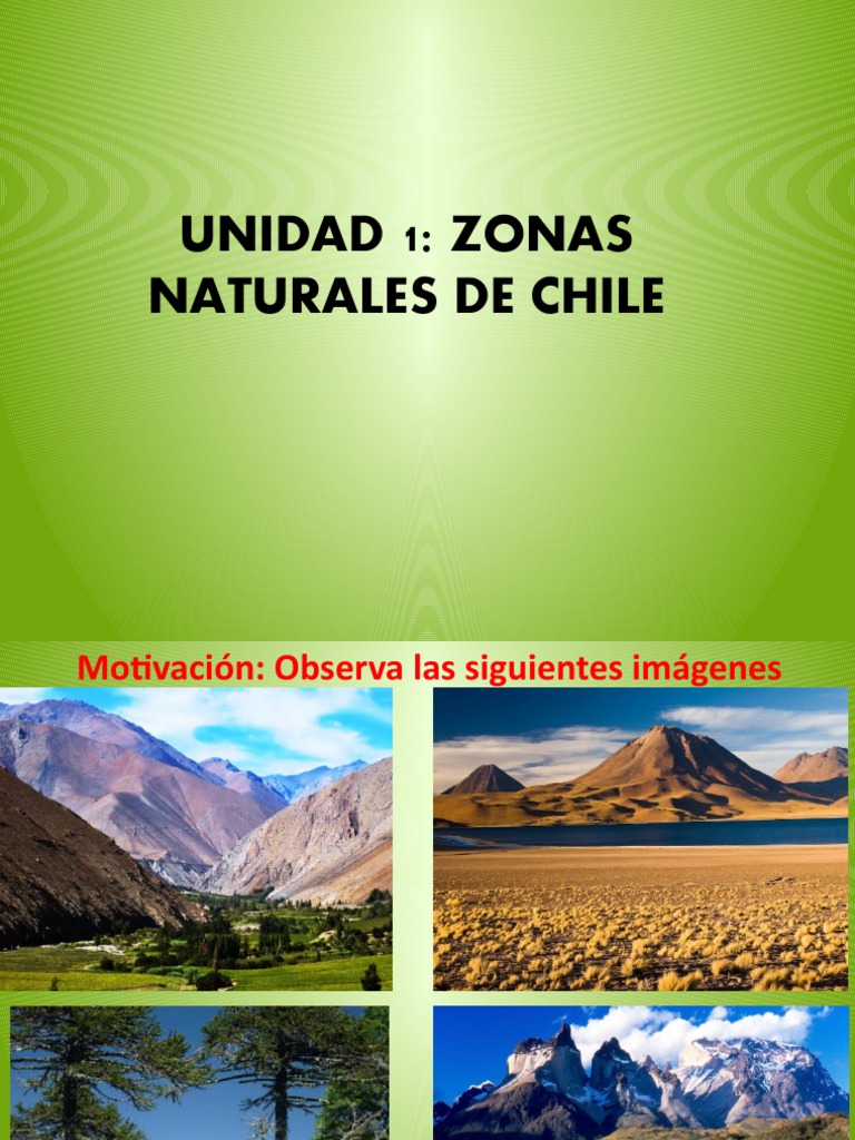 Zonas Naturales de Chile 5º | PDF