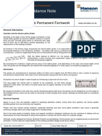 Technical Guidance Note: Omnia Wideslab Permanent Formwork