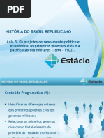 Aula_03 Historia do Brasil Republicano