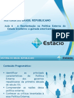 Aula_06 Historia do Brasil Republicano