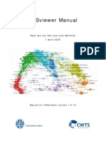 Vosviewer Manual: Nees Jan Van Eck and Ludo Waltman 1 April 2020